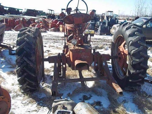 Used International M Tractor parts.