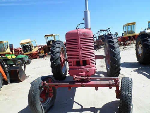 Used International M Tractor parts.