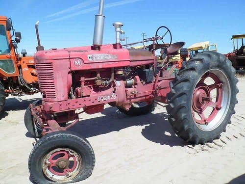 Used International M Tractor parts.