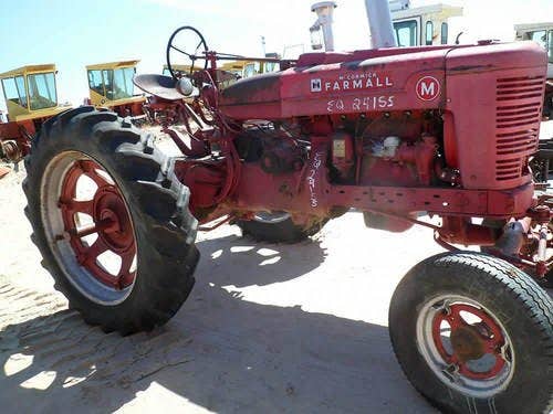 Used International M Tractor parts.