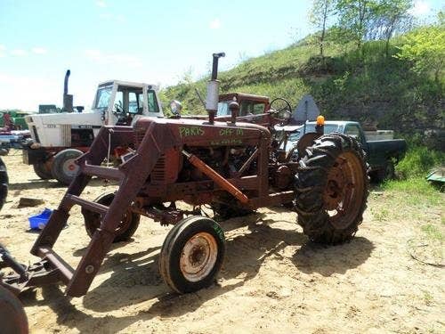 Used International M Tractor parts.