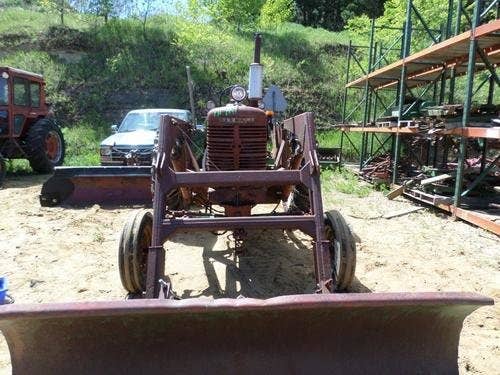 Used International M Tractor parts.