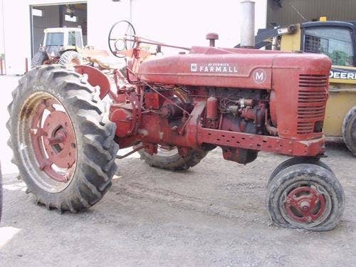 Used International M Tractor parts.