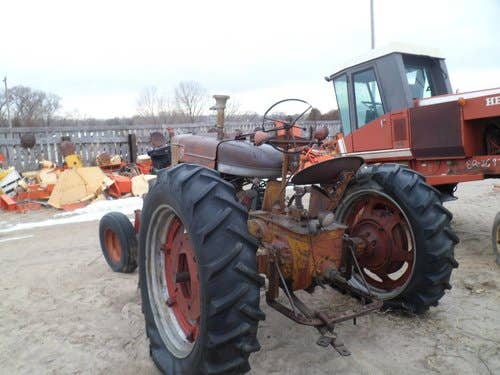 Used International M Tractor parts.