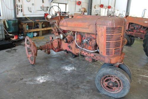 Used International M Tractor parts.