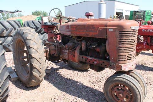 Used International M Tractor parts.
