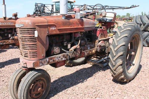 Used International M Tractor parts.