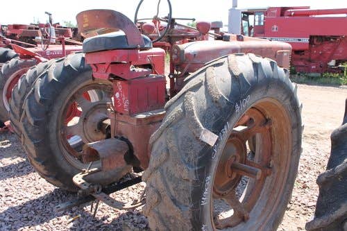 Used International M Tractor parts.