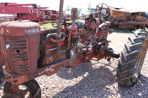 Used International M Tractor parts.