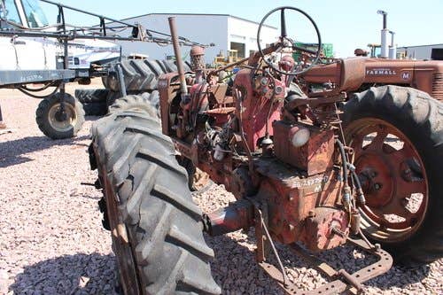 Used International M Tractor parts.