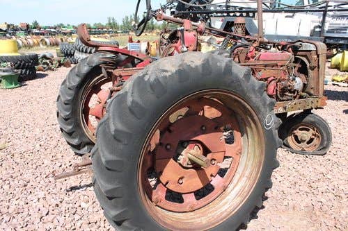 Used International M Tractor parts.