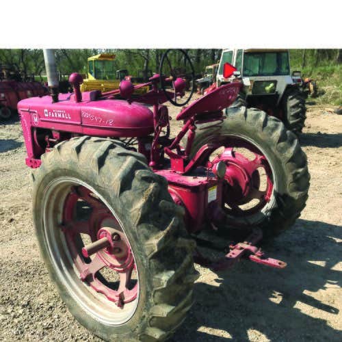 Used International m Tractor parts.