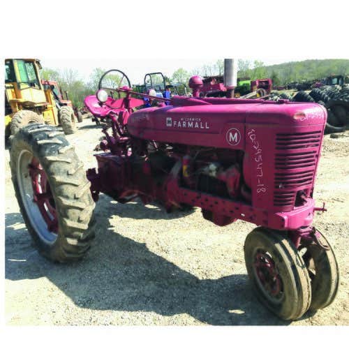 Used International m Tractor parts.
