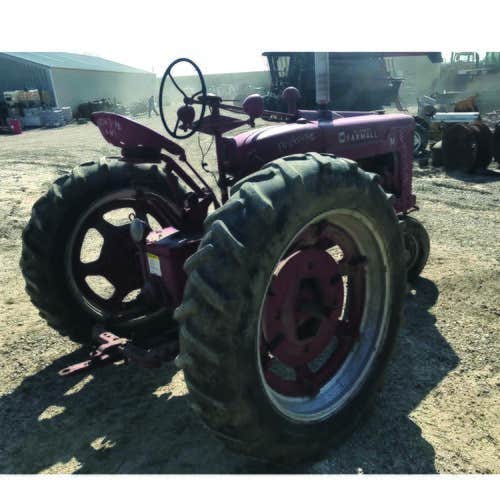 Used International m Tractor parts.