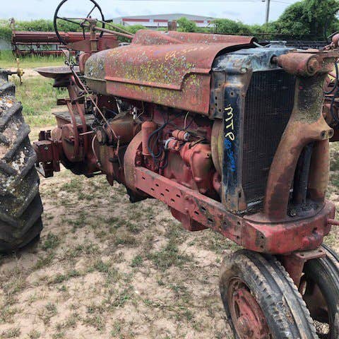 Used International M Tractor parts.