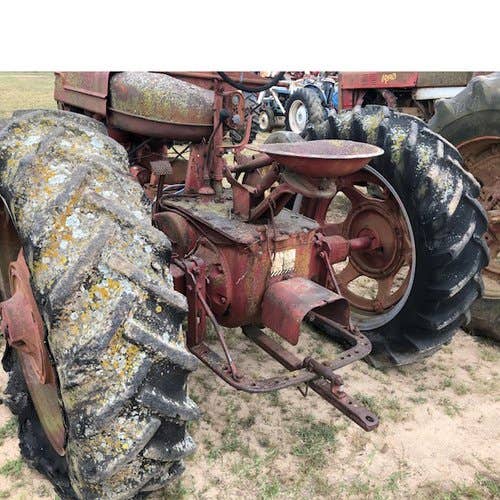 Used International M Tractor parts.