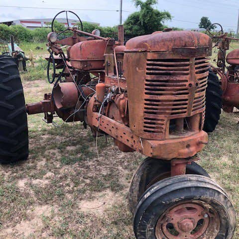 Used International M Tractor parts.