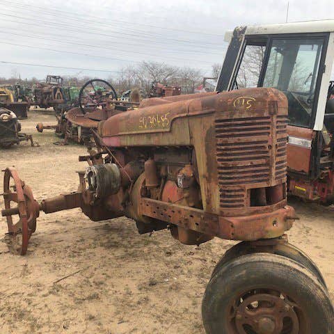 Used International M Tractor parts.
