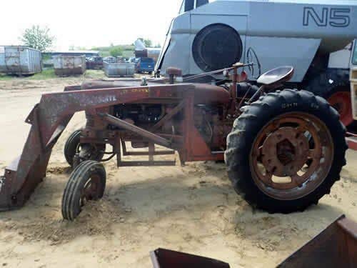 Used International Super H Tractor parts.