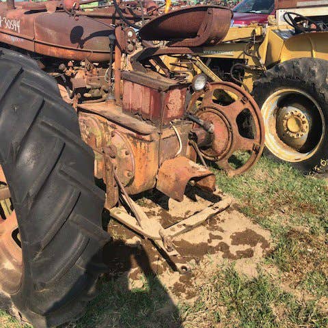 Used International Super M Tractor parts.