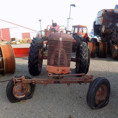 Used International Super M Tractor parts.