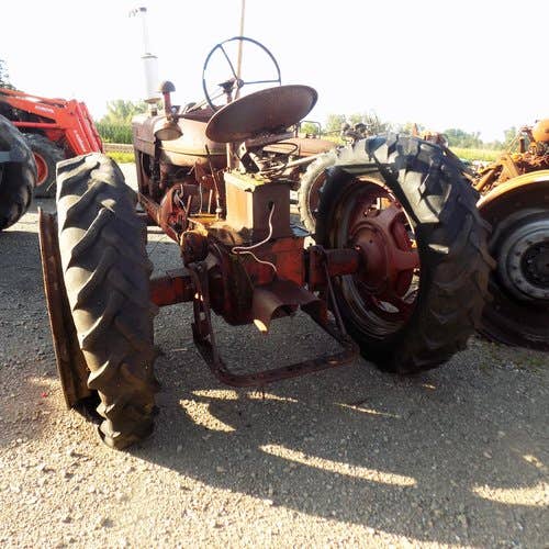 Used International Super M Tractor parts.