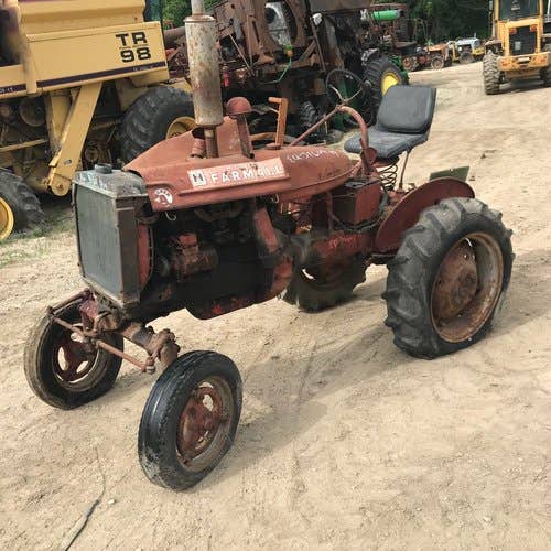 Used International SuperA Tractor parts.
