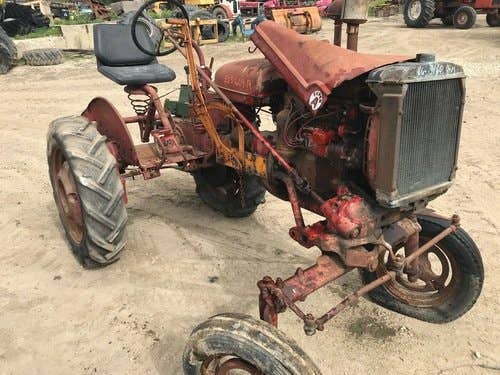 Used International SuperA Tractor parts.