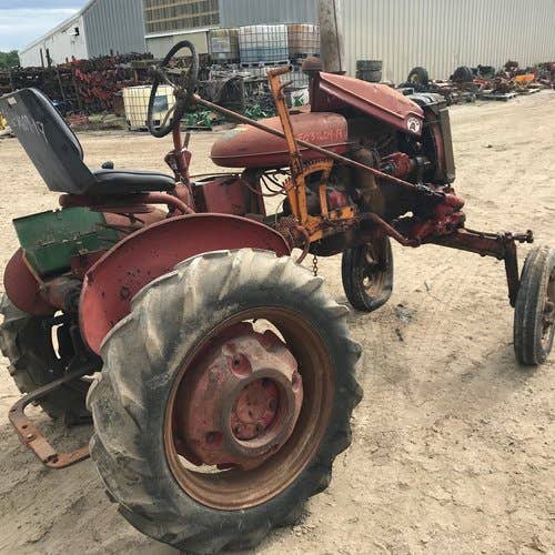 Used International SuperA Tractor parts.
