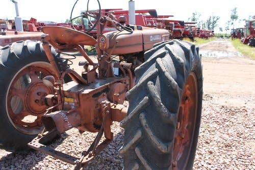 Used International M Tractor parts.