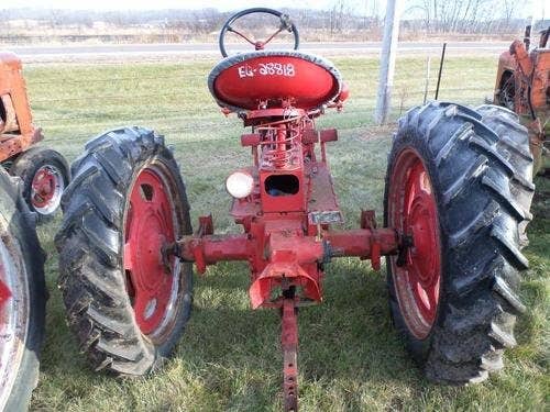 Used International C Tractor parts.
