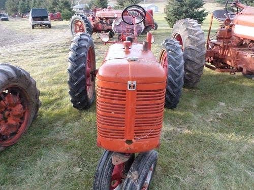 Used International C Tractor parts.