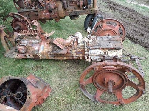 Used International H Tractor parts.
