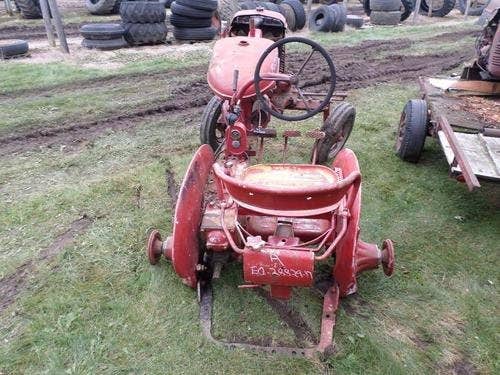 Used International A Tractor parts.