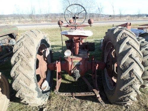 Used International H Tractor parts.