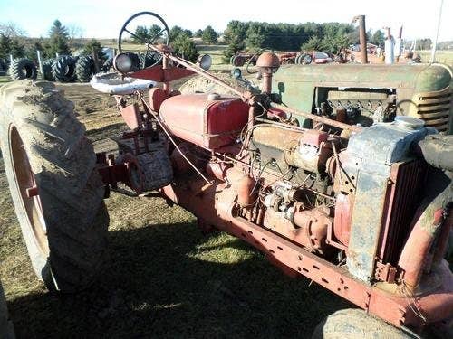 Used International H Tractor parts.