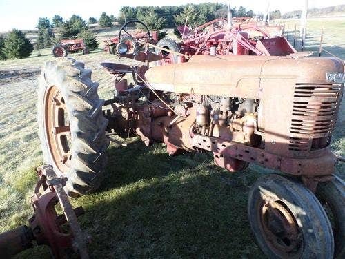 Used International H Tractor parts.