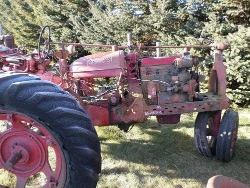 Used International M Tractor parts.
