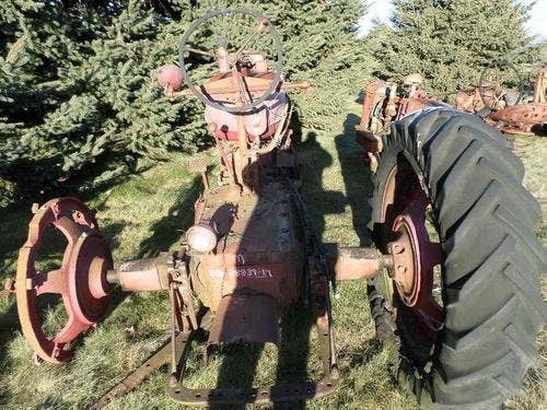 Used International M Tractor parts.