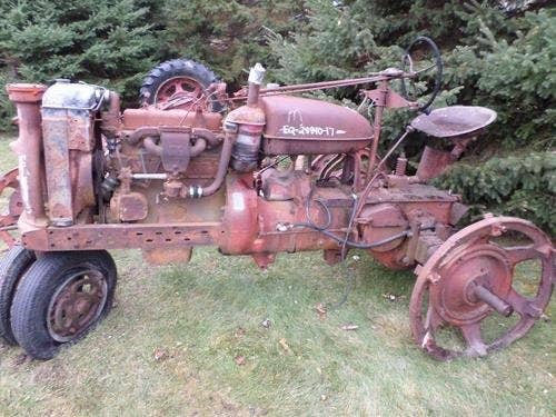 Used International M Tractor parts.