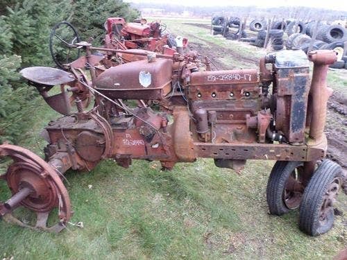 Used International M Tractor parts.