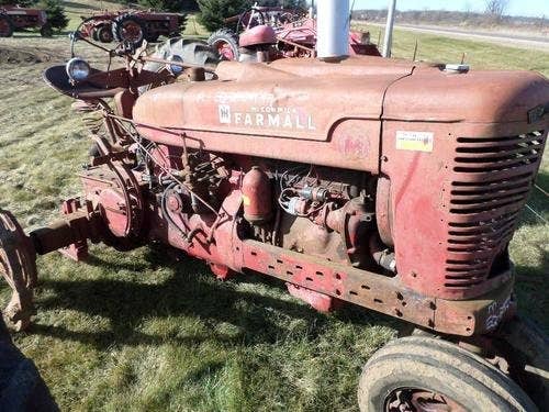 Used International M Tractor parts.