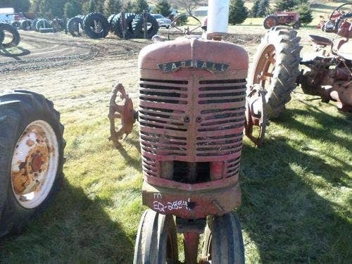 Used International M Tractor parts.