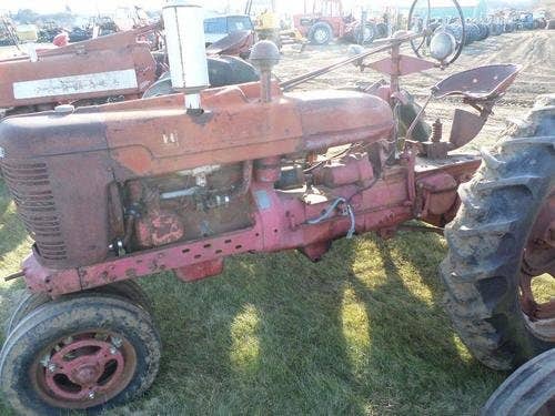 Used International H Tractor parts.