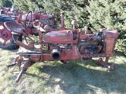 Used International H Tractor parts.