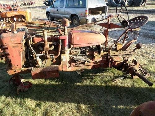 Used International H Tractor parts.
