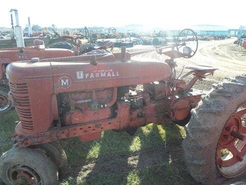Used International M Tractor parts.