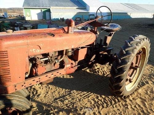 Used International H Tractor parts.
