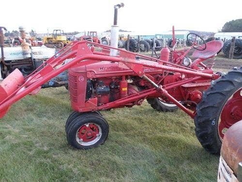 Used International C Tractor parts.