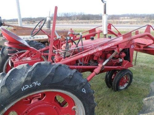 Used International C Tractor parts.